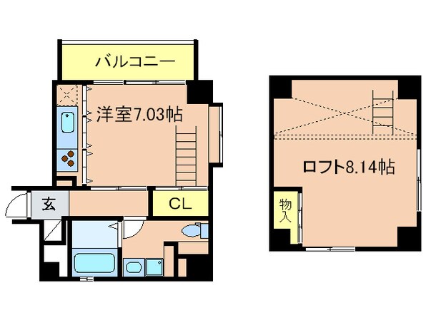 オ－プンセサミの物件間取画像